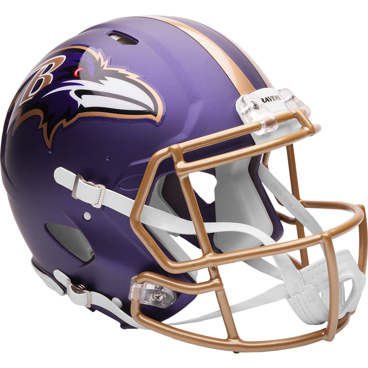 Baltimore Ravens Speed Authentic Helmet - Purple Rising Alternate