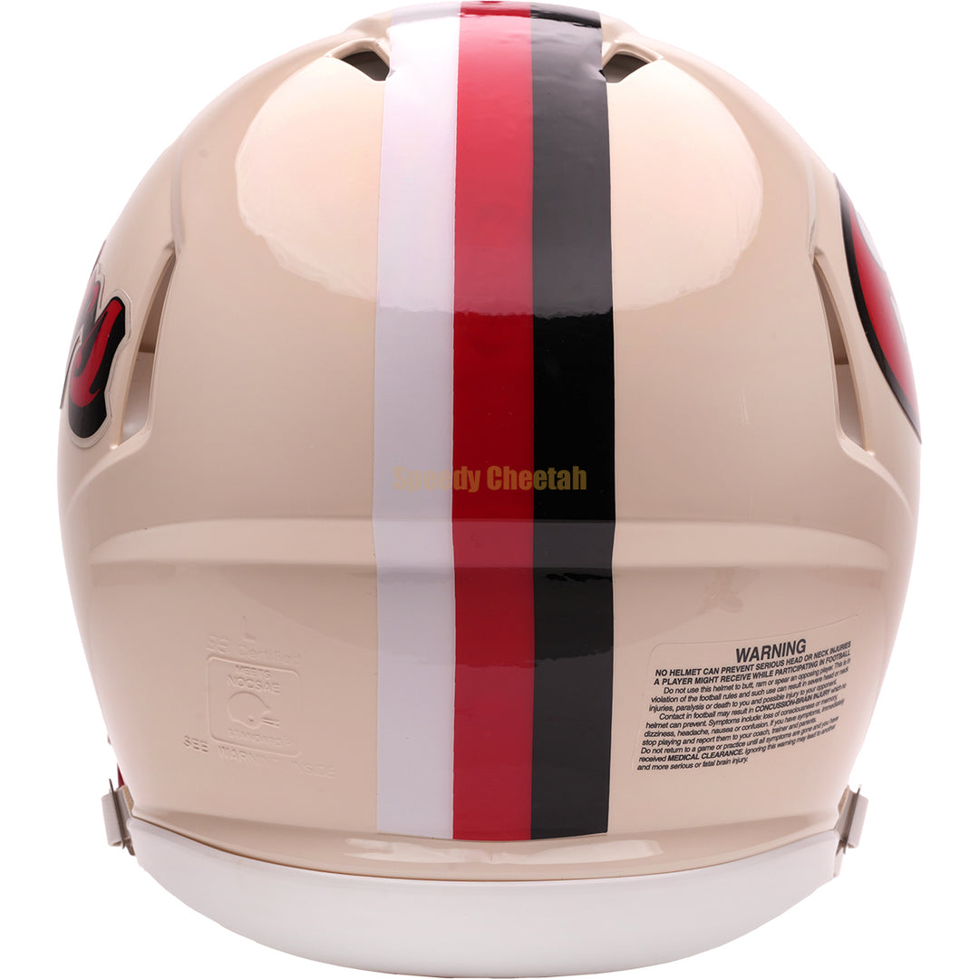 San Francisco 49ers Riddell Speed Authentic Helmet