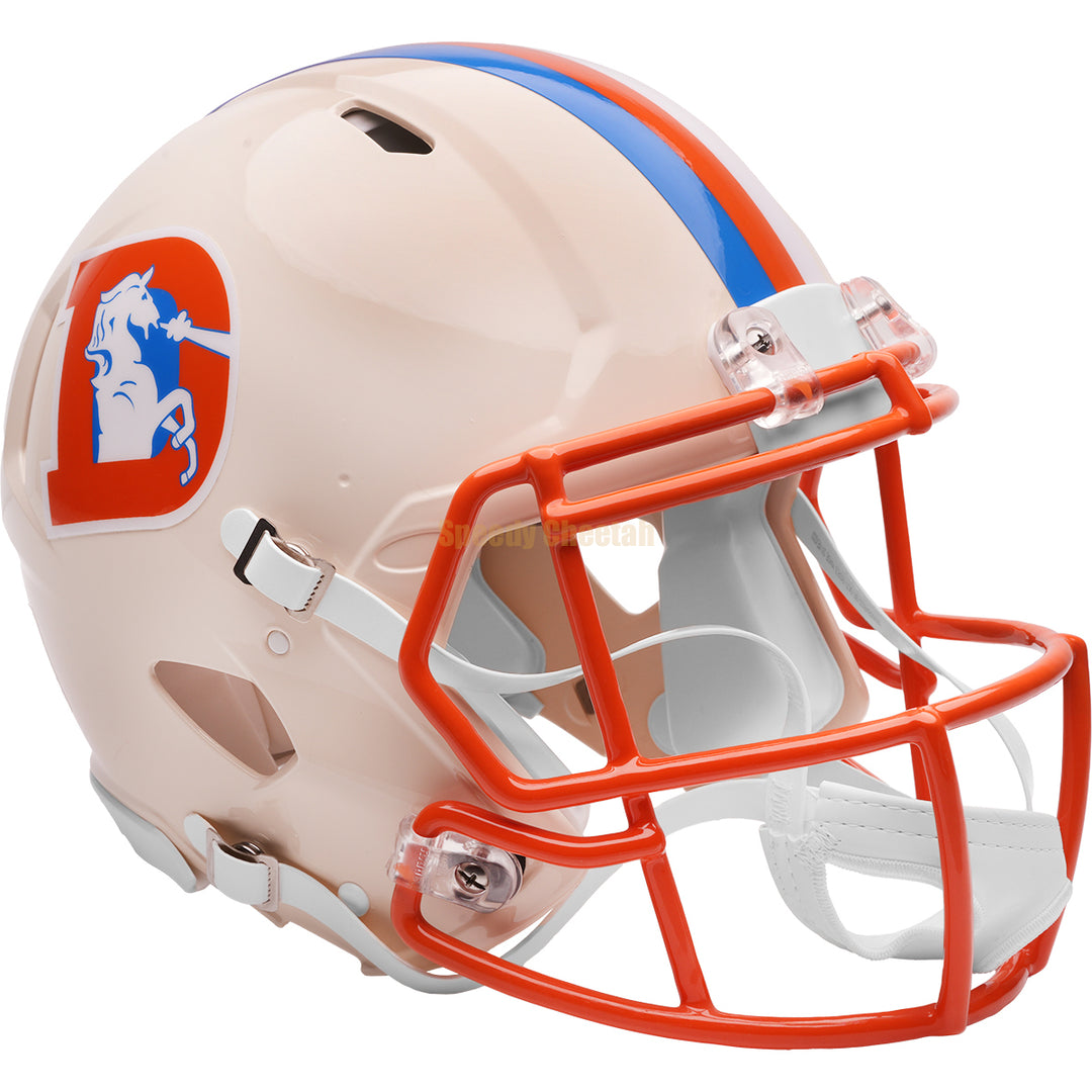 Denver Broncos Riddell Speed Authentic Helmet - Retro