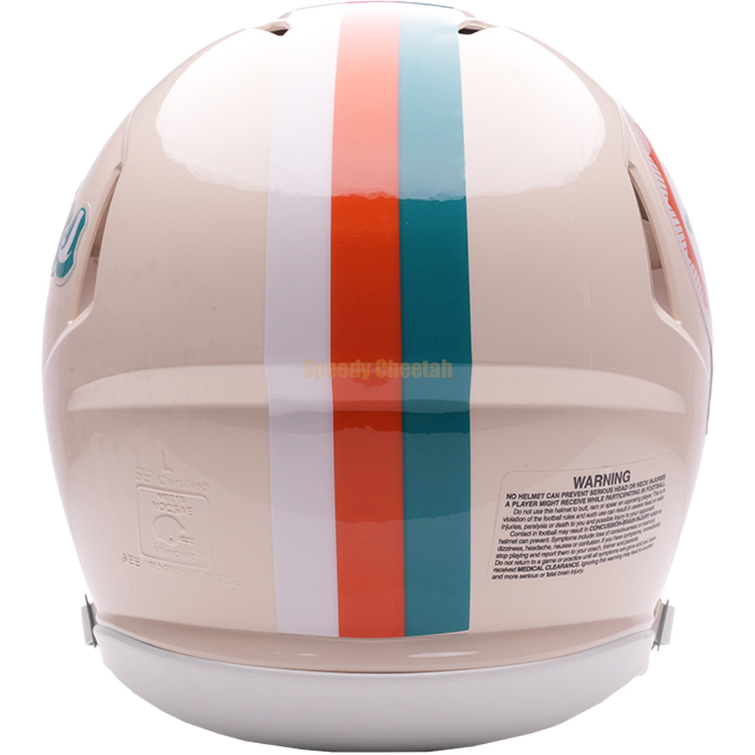 Miami Dolphins Riddell Speed Authentic Helmet - Retro