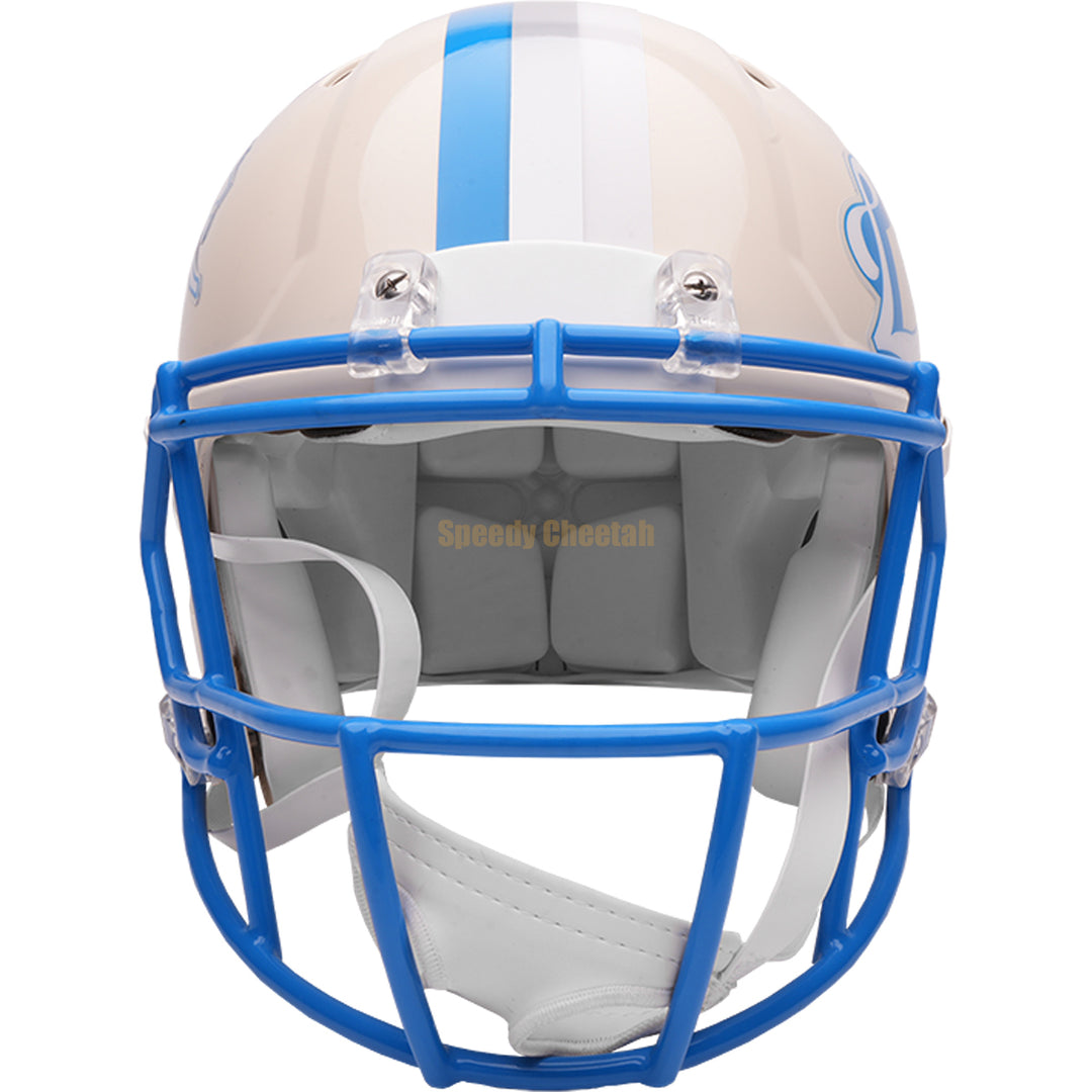 Detroit Lions Riddell Speed Authentic Helmet - Retro