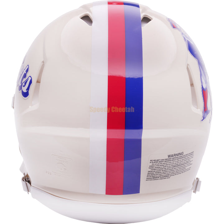 New England Patriots Riddell Speed Authentic Helmet - Retro