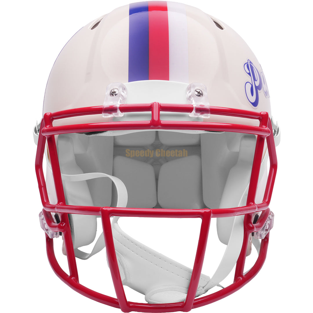 New England Patriots Riddell Speed Authentic Helmet - Retro