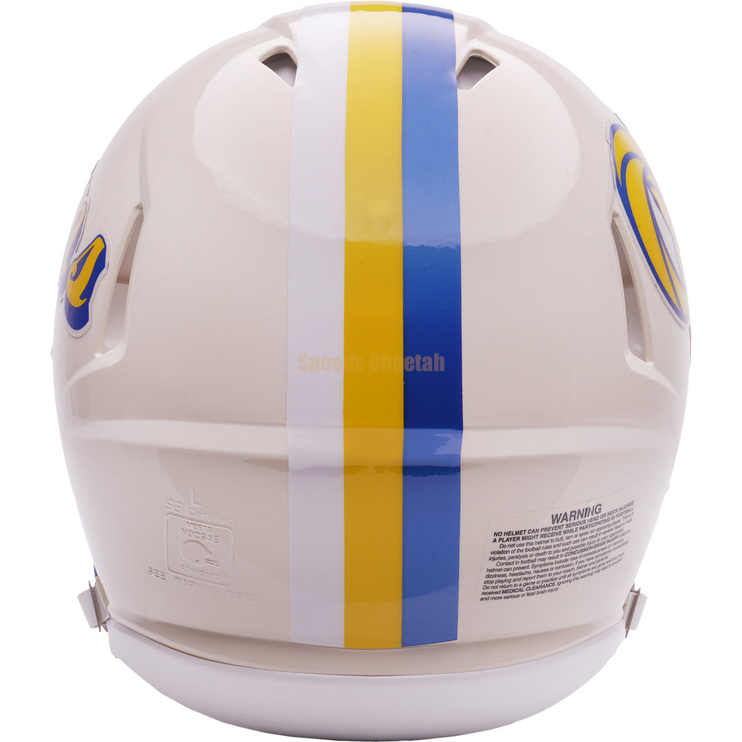 LA Rams Riddell Speed Authentic Helmet - Retro