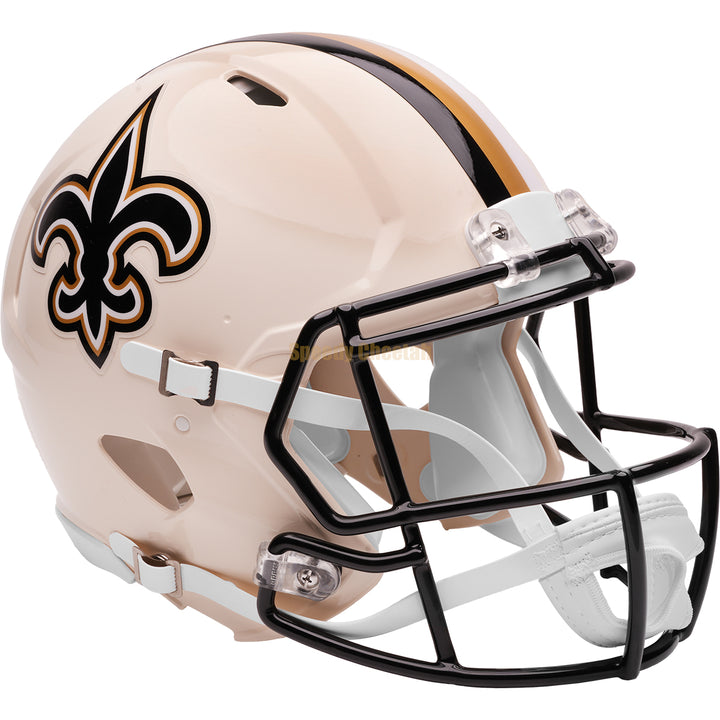 New Orleans Saints Riddell Speed Authentic Helmet - Retro