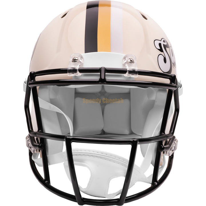 New Orleans Saints Riddell Speed Authentic Helmet - Retro