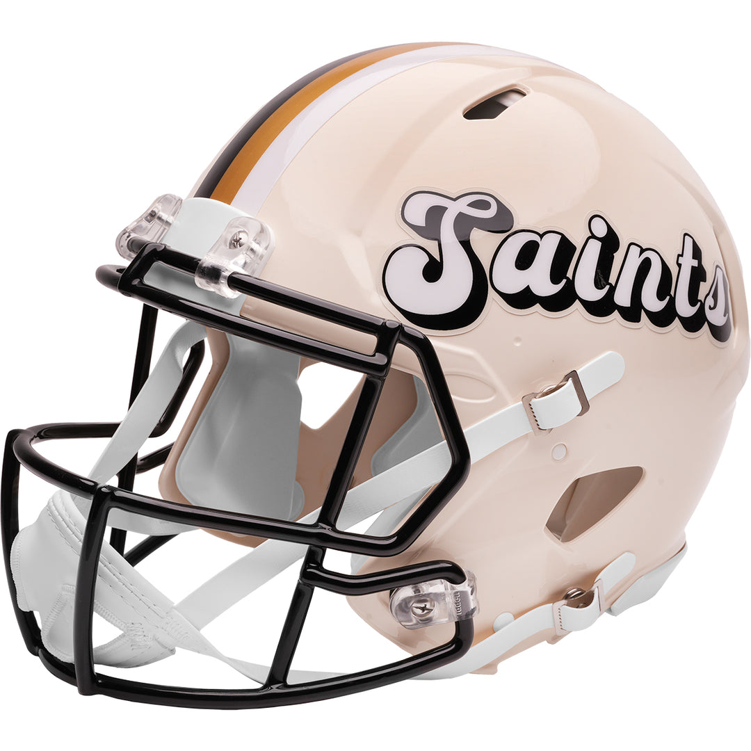 bike helmets new orleans New Orleans Saints Riddell Speed Authentic Helmet