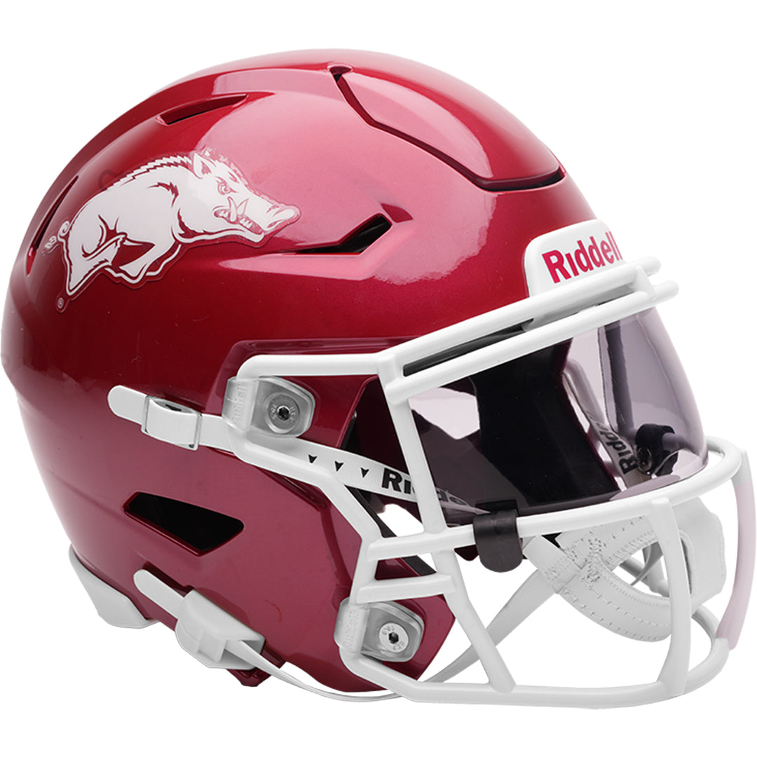 arkansas new football helmets STEVE ATWATER SIGNED RAZORBACKS FULL SIZE AUTHENTIC SPEED HELMET BAS youll impress your fellow fans Riddell Arkansas Razorbacks Tribute Revolution