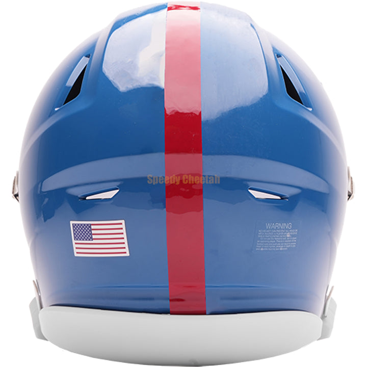 Ole Miss Rebels Powder Blue Riddell SpeedFlex Mid-Size MIDI Helmet