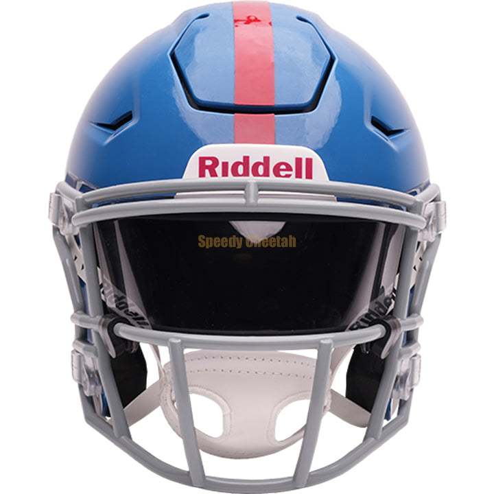 Ole Miss Rebels Powder Blue Riddell SpeedFlex Mid-Size MIDI Helmet