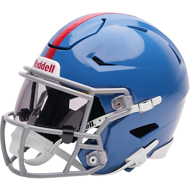 Ole Miss Rebels Powder Blue Riddell SpeedFlex Mid-Size MIDI Helmet