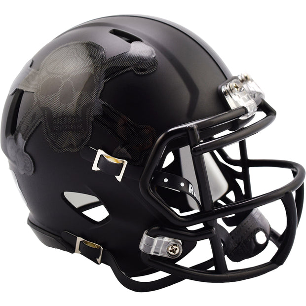 Army Black Knights Riddell Speed Mini Helmet - Skull & Crossbones