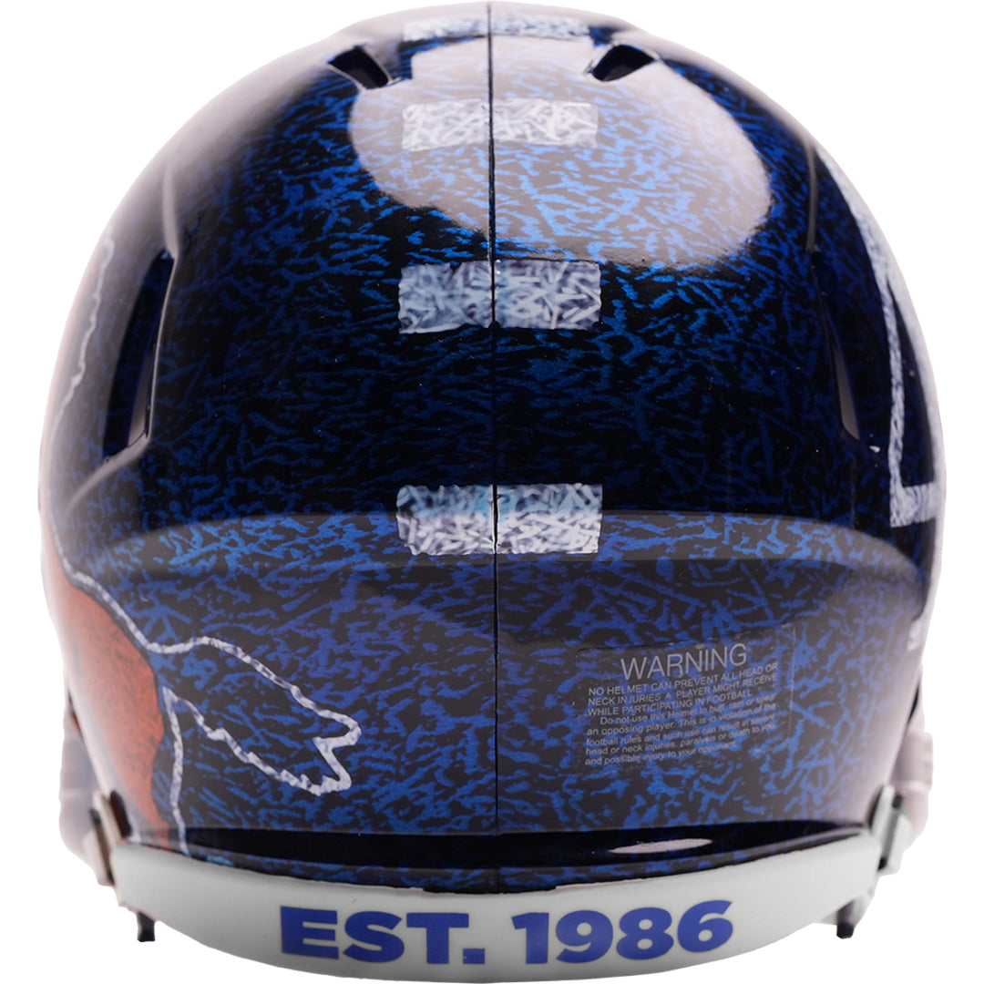 Boise State Broncos Riddell Speed Mini Helmet - THE BLUE