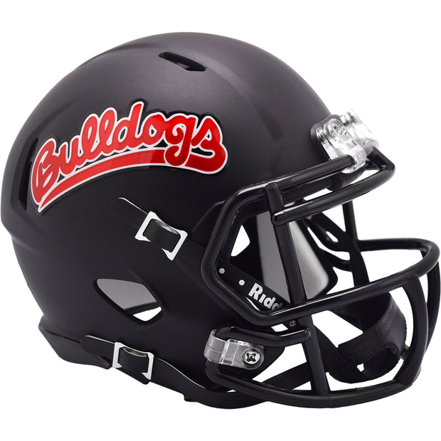 Fresno State Bulldogs Riddell Speed Mini Helmet - Black Script