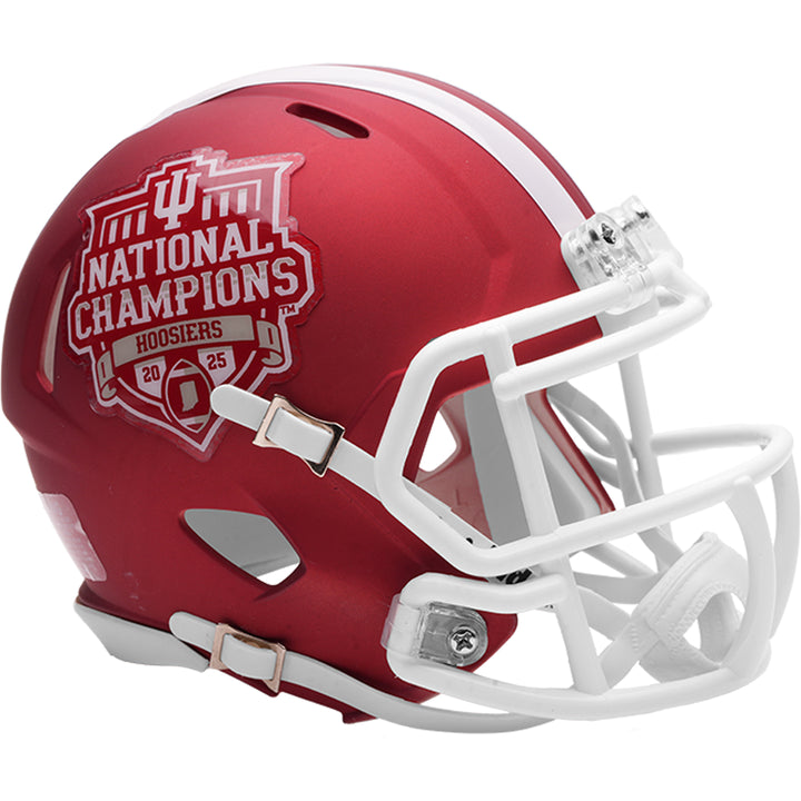 Indiana Hoosiers Riddell Speed Mini Helmet - 2025 Champs