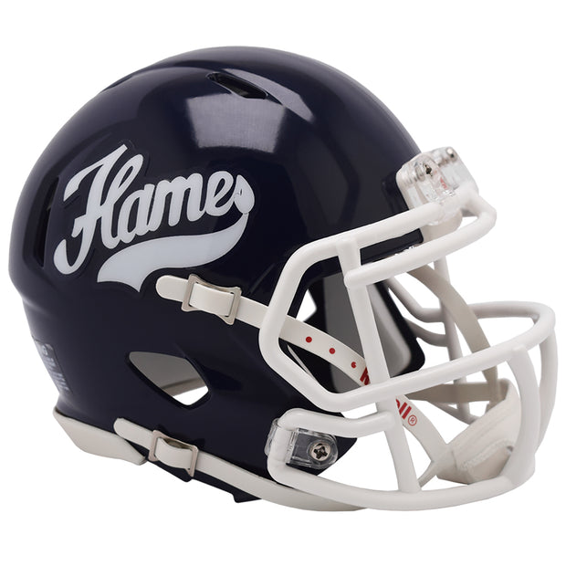 Liberty Flames Riddell Speed Mini Helmet - Blue