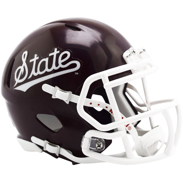Mississippi State Bulldogs Riddell Speed Mini Helmet - Script