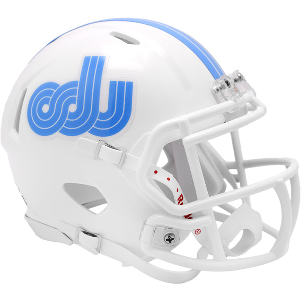 Old Dominion Monarchs Riddell Speed Mini Helmet - Racetrack White