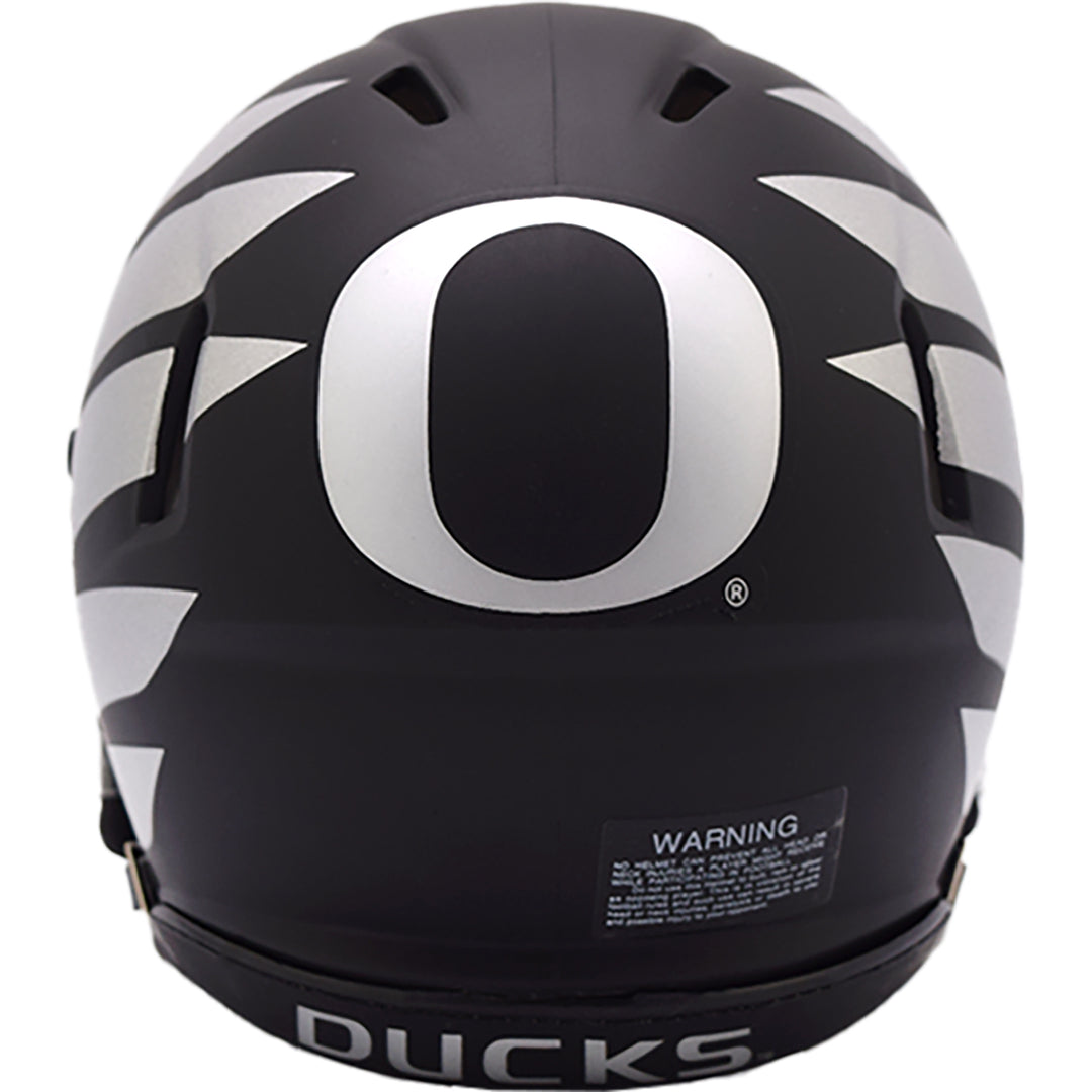 Oregon Ducks Riddell Speed Mini Helmet - Painted Wing Black