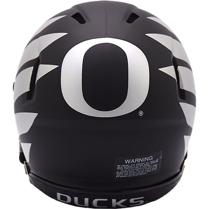 Oregon Ducks Riddell Speed Mini Helmet - Painted Wing Black