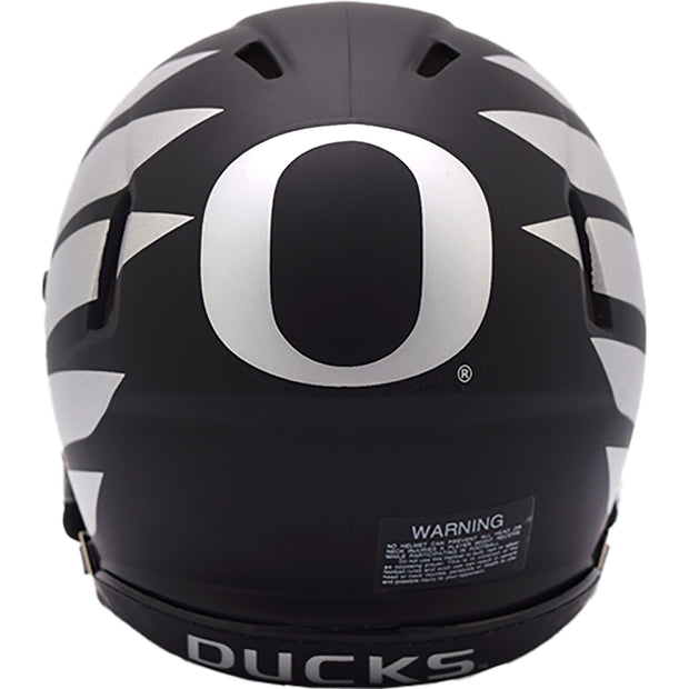 Oregon Ducks Riddell Speed Mini Helmet - Painted Wing Black