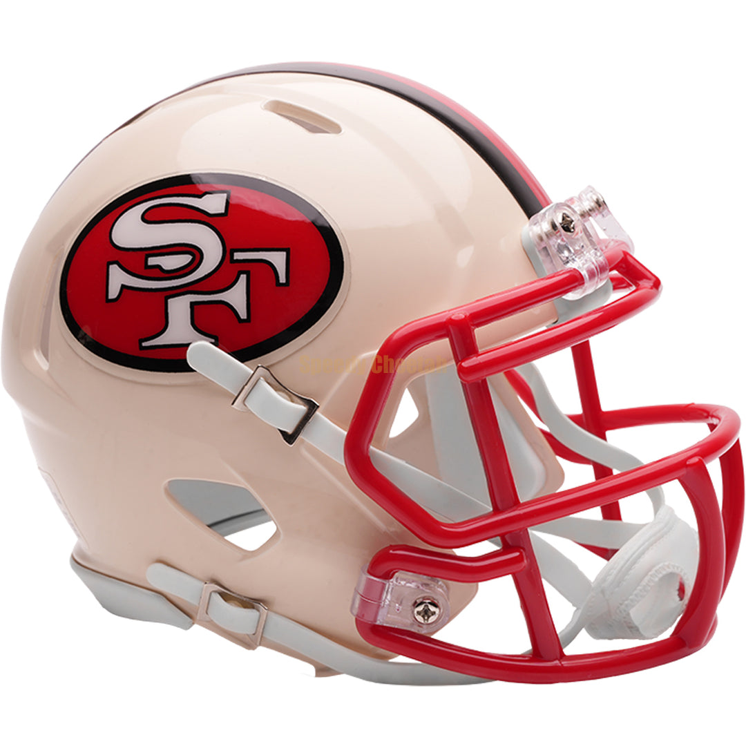 San Francisco 49ers Riddell Speed Mini Helmet - Retro