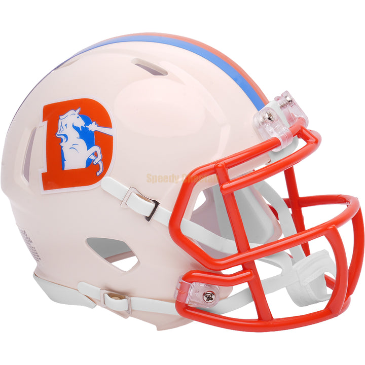 Denver Broncos Riddell Speed Mini Helmet - Retro