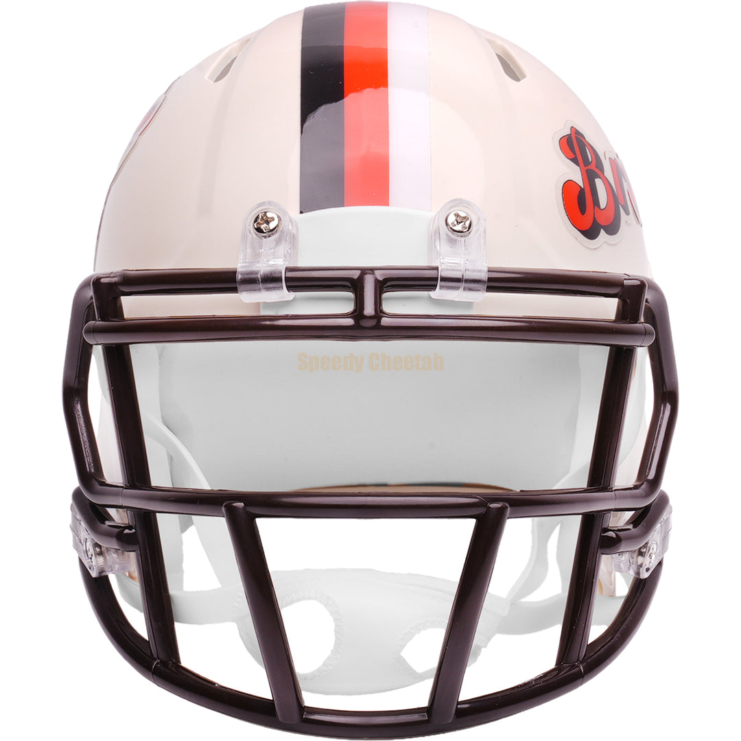 Cleveland Browns Riddell Speed Mini Helmet - Retro