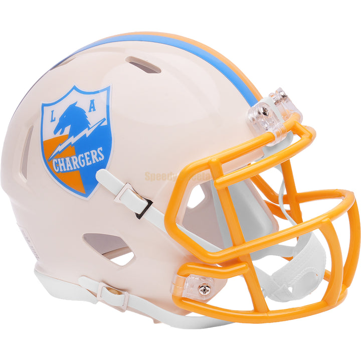 LA Chargers Riddell Speed Mini Helmet - Retro