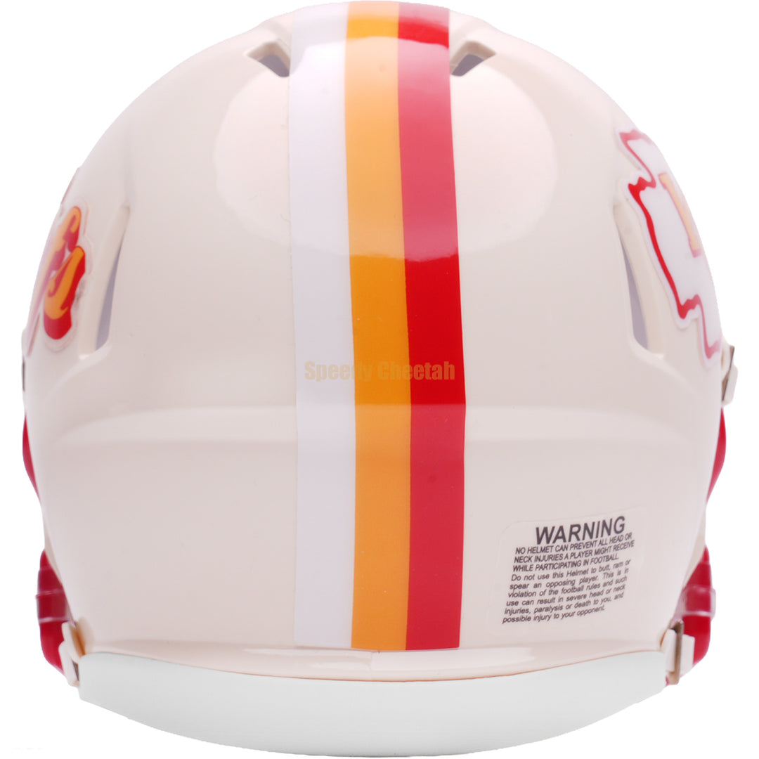 Kansas City Chiefs Riddell Speed Mini Helmet - Retro