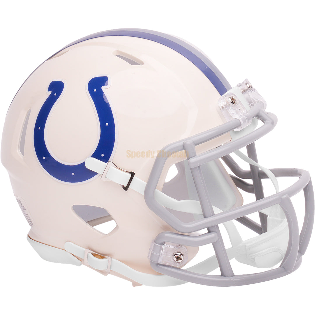 Indianapolis Colts Riddell Speed Mini Helmet - Retro