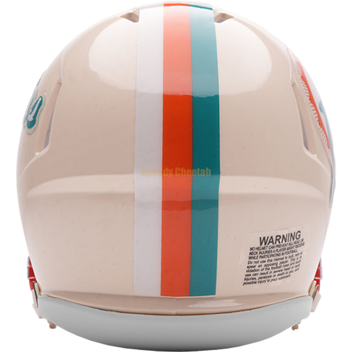 Miami Dolphins Riddell Speed Mini Helmet - Retro