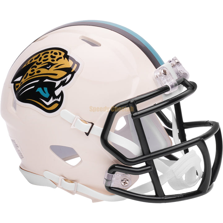 Jacksonville Jaguars Riddell Speed Mini Helmet - Retro