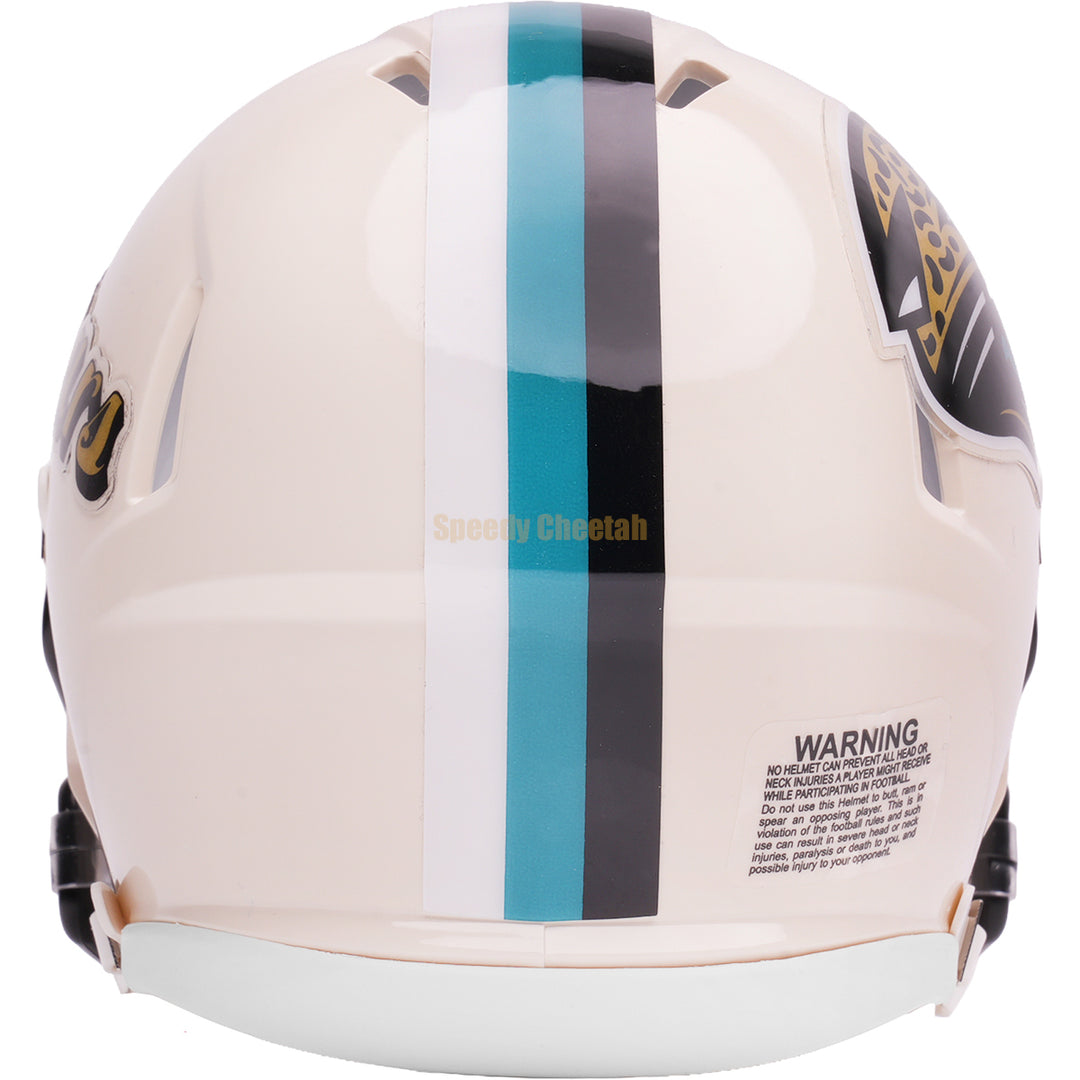 Jacksonville Jaguars Riddell Speed Mini Helmet - Retro