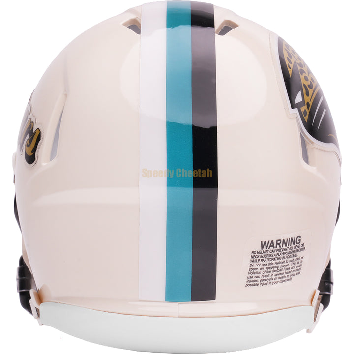 Jacksonville Jaguars Riddell Speed Mini Helmet - Retro