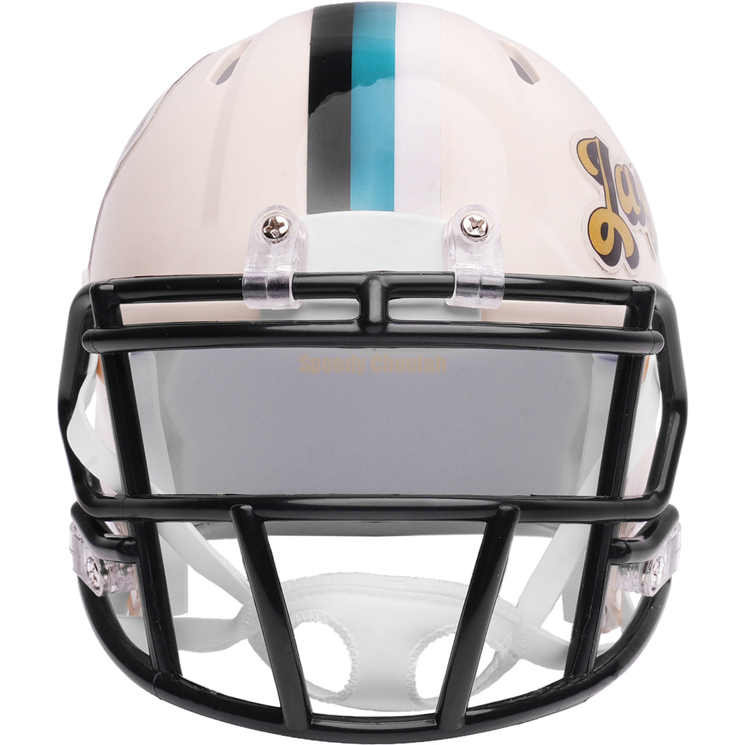 Jacksonville Jaguars Riddell Speed Mini Helmet - Retro