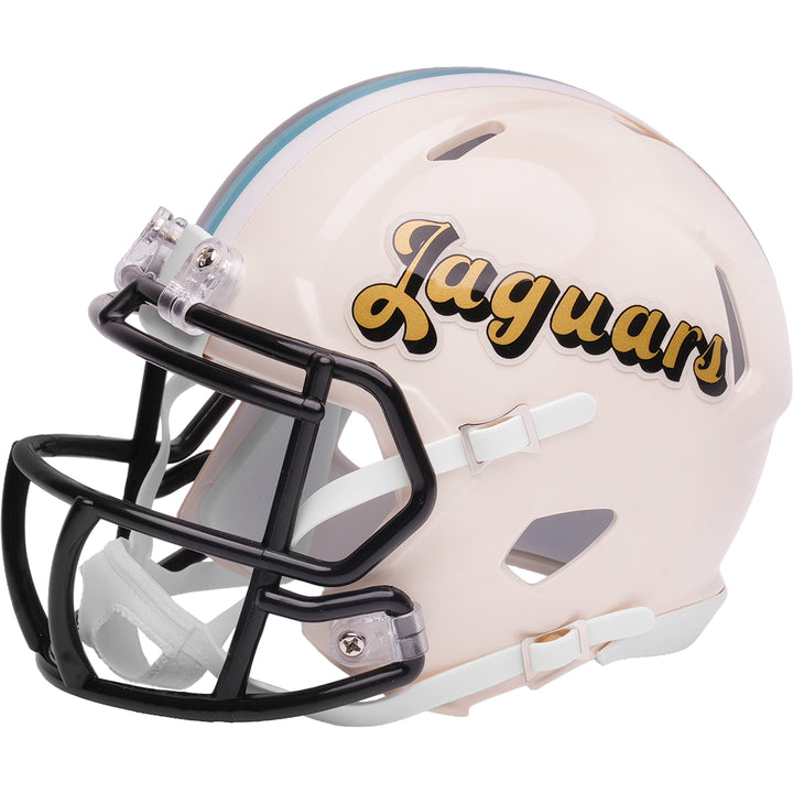 Jacksonville Jaguars Riddell Speed Mini Helmet - Retro