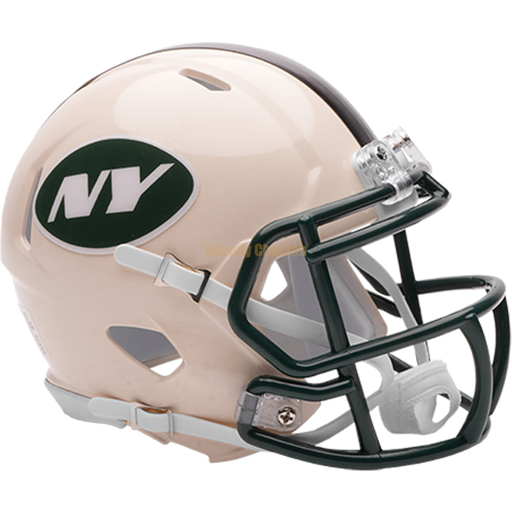 New York Jets Riddell Speed Mini Helmet - Retro