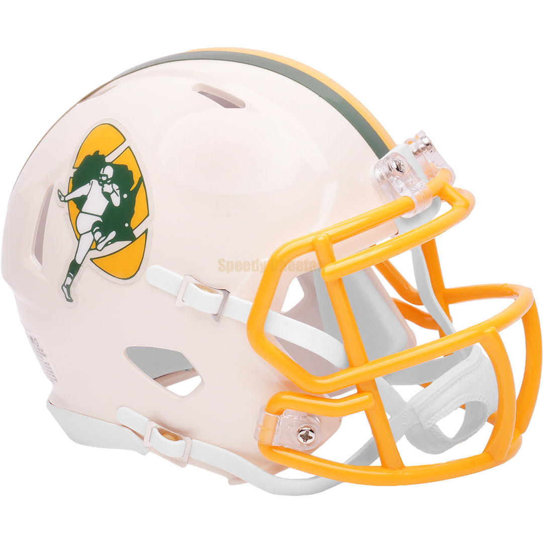 Green Bay Packers Riddell Speed Mini Helmet - Retro