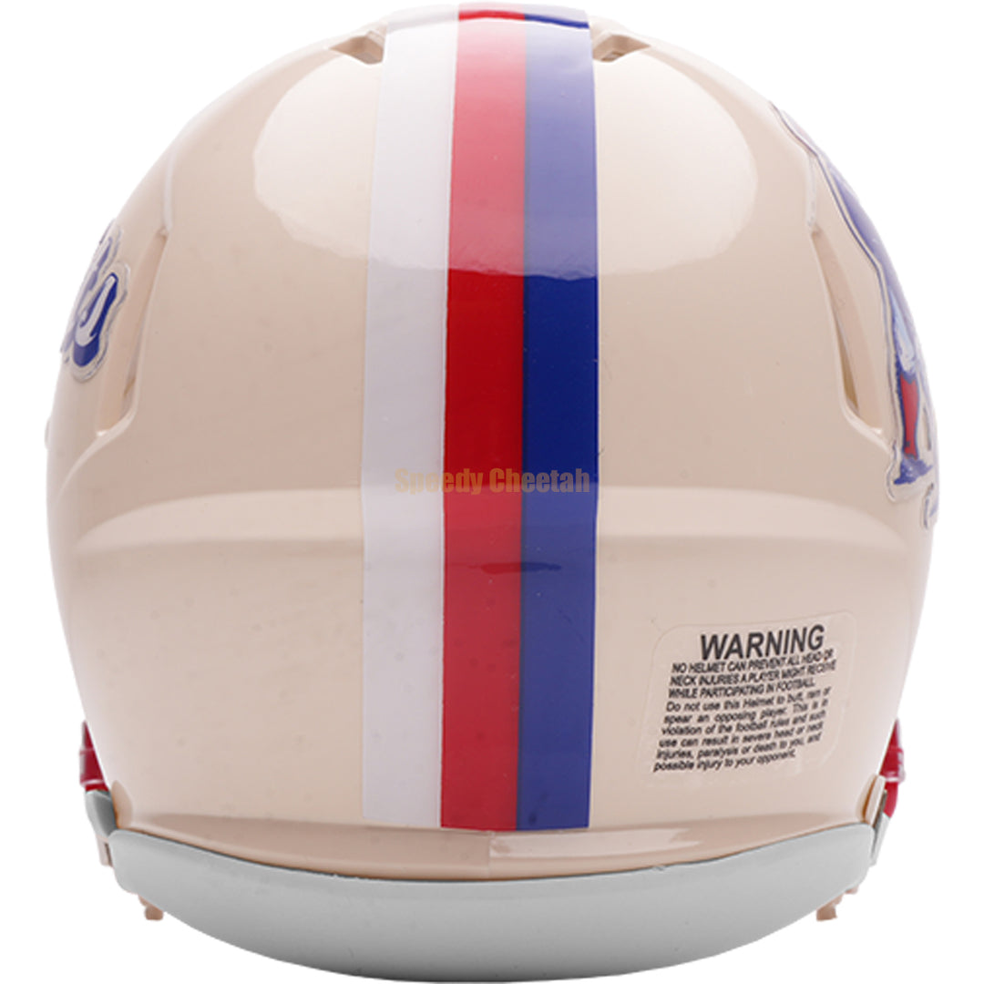 New England Patriots Riddell Speed Mini Helmet - Retro