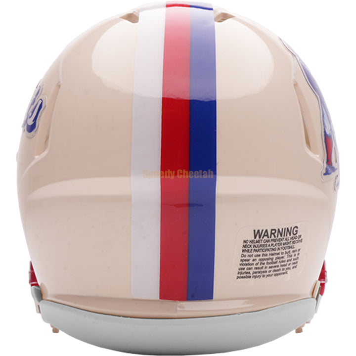 New England Patriots Riddell Speed Mini Helmet - Retro