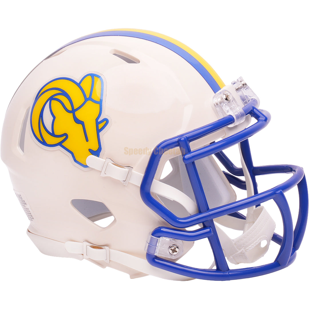 LA Rams Riddell Speed Mini Helmet - Retro