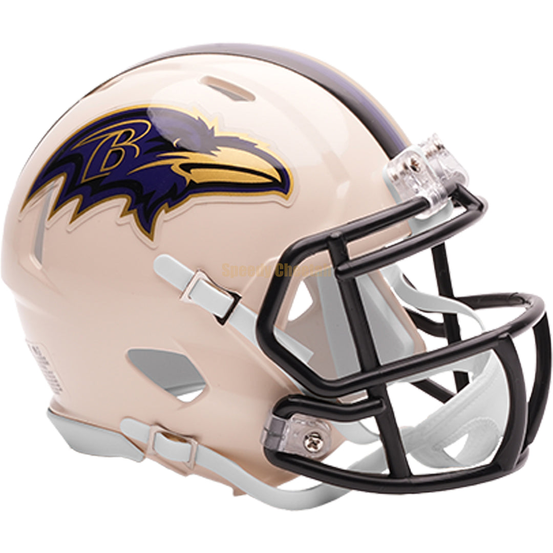 Baltimore Ravens Riddell Speed Mini Helmet - Retro