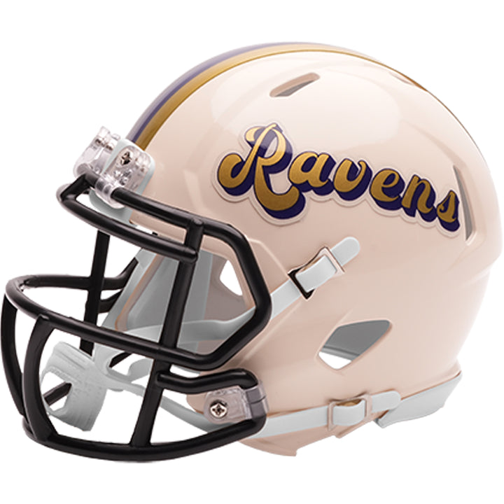 Baltimore Ravens Riddell Speed Mini Helmet - Retro