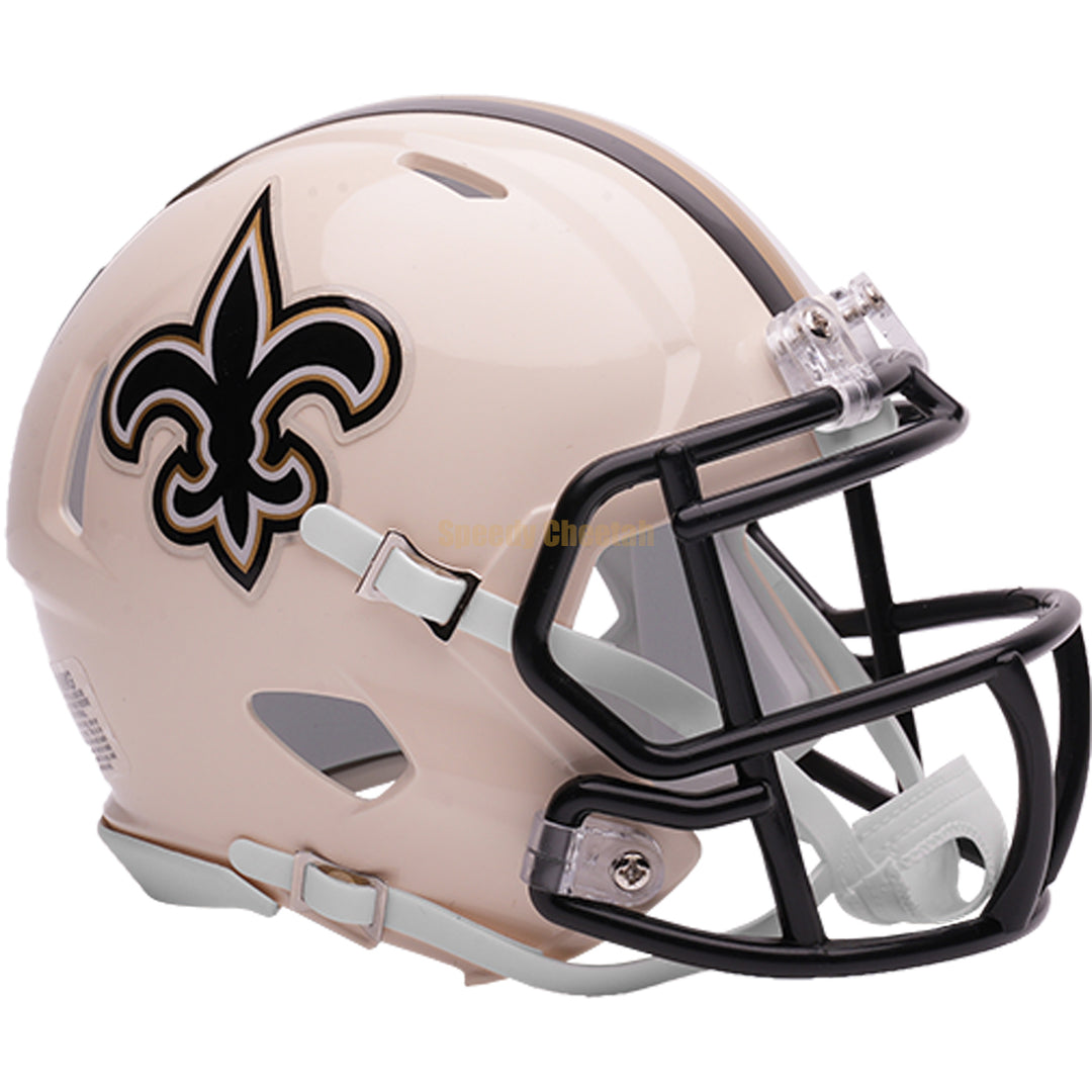 New Orleans Saints Riddell Speed Mini Helmet - Retro