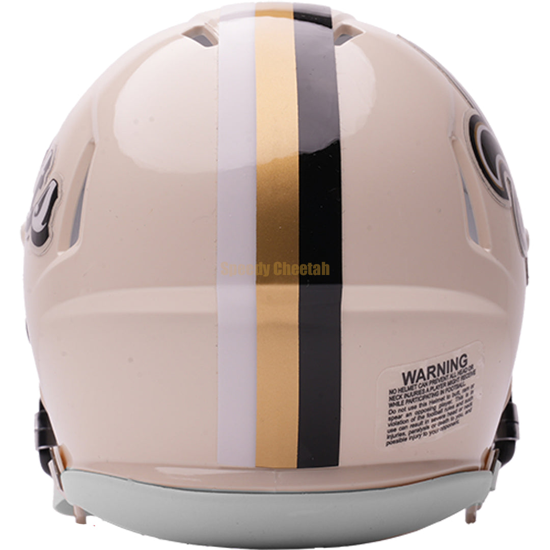 New Orleans Saints Riddell Speed Mini Helmet - Retro