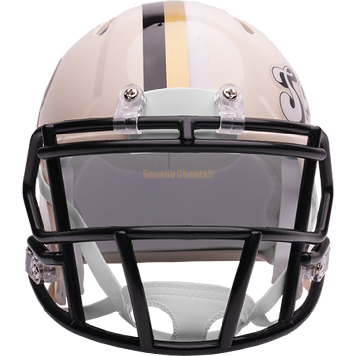 New Orleans Saints Riddell Speed Mini Helmet - Retro