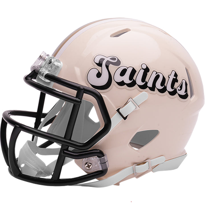 New Orleans Saints Riddell Speed Mini Helmet - Retro