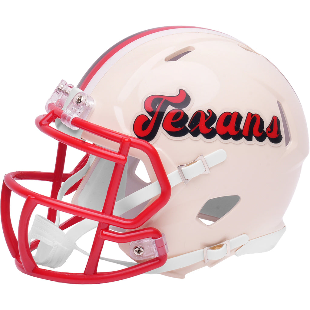 dallas texans football helmet Houston Texans Helmet Riddell Replica Mini Speed Style Retro Collection