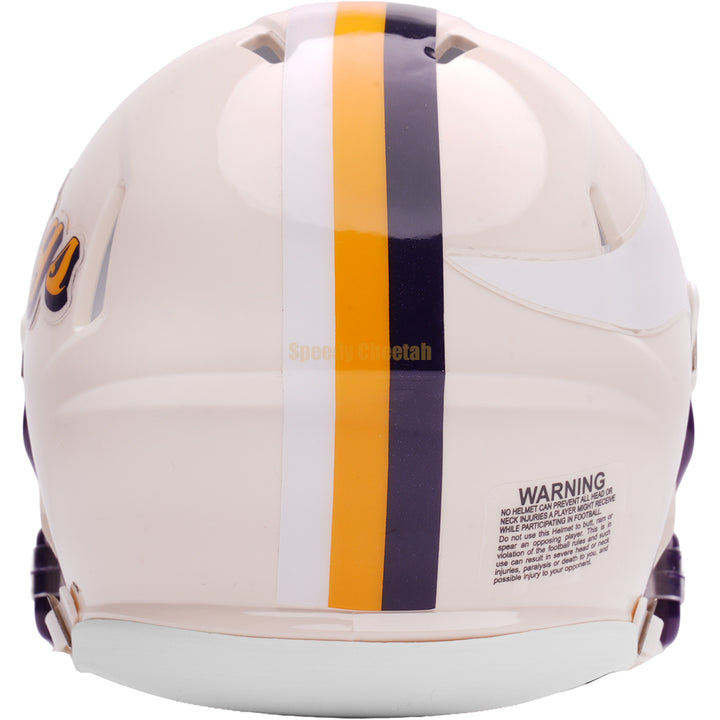 buy motorcycle helmet oldschool minnesota Low Profile Vintage Chin And Forehead Ventilation Randy Moss Autographed Minnesota Vikings